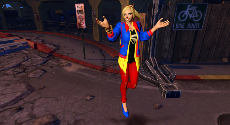 Illustration for article titled Play Infinite Crisis As Morose High School Supergirl
